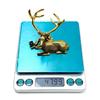 Crystal Ball Craft Base, Egg Carving Holder, Metal Stag Retro Display