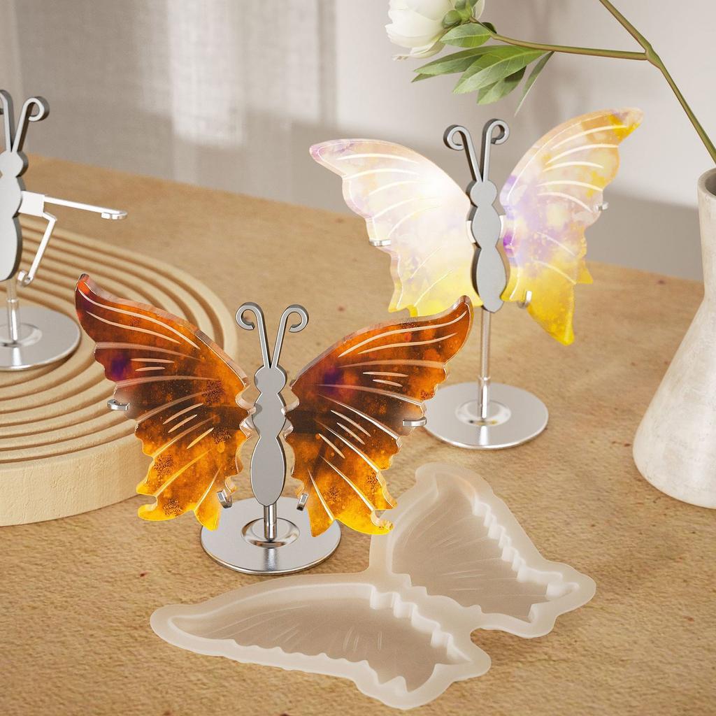 Beginner Friendly Butterfly Wing Silicone Mold for DIY Crafts Jewelry Making and Home Decor 3D Epoxy Resin Casting