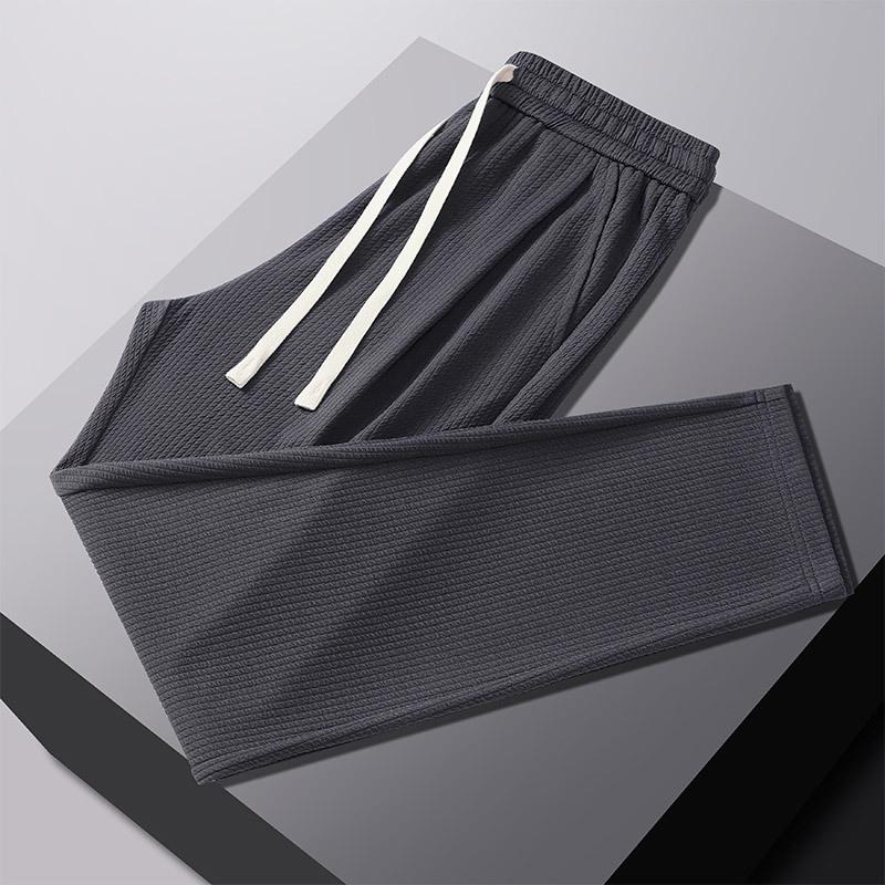 Pants men's spring and autumn new men's clothing trend straight loose casual trousers drape wide legs men