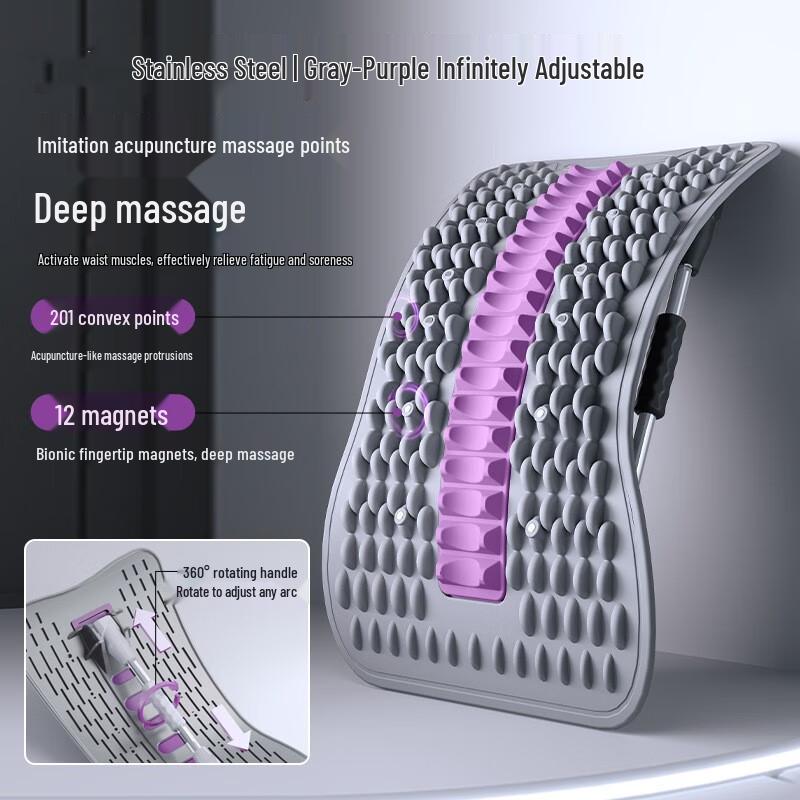 WEZHO Lumbar Spine Stretcher and Massager