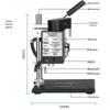 Compact Mini Precision Electric Drill Press with Variable Speed