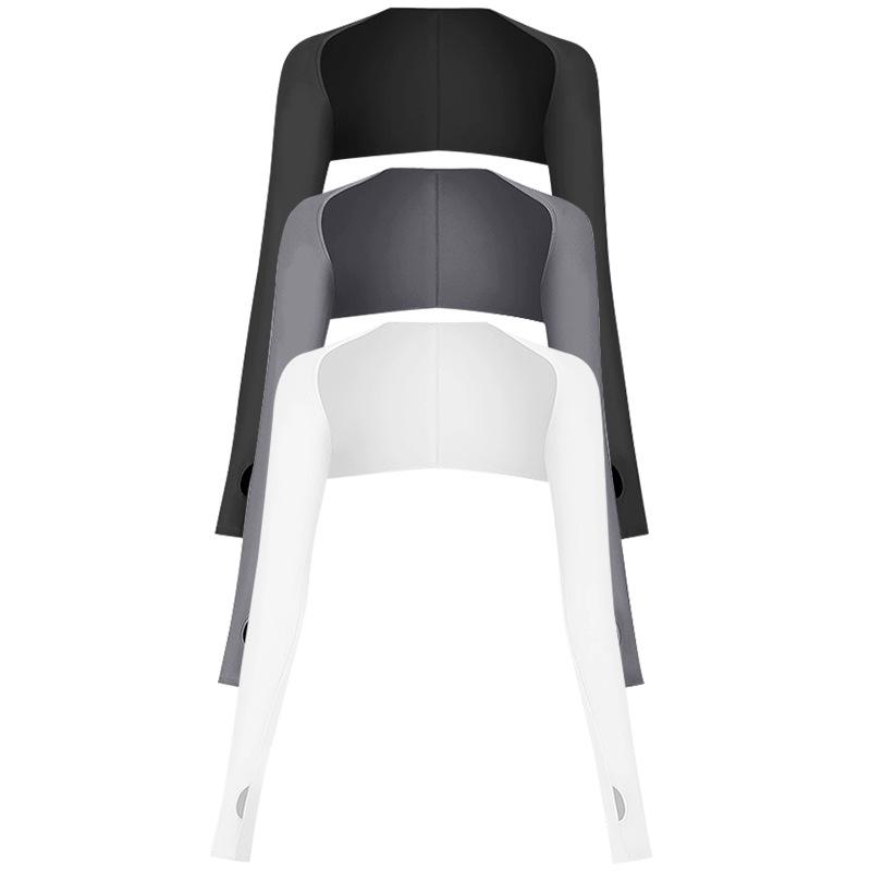 Ice Silk Sun Protection Shawl Sleeves for Outdoor Sports – Unisex.