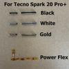 For Tecno Spark 20 Pro+ Pro Plus Switch Power On Off Volume Side Buttons Controler Ribbon Flex Cable KJ7
