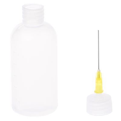 50 ml lekka butelka dozująca odpowiednia do ładowania klejów/spoiw/silikonów/płynów i olejów