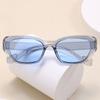 Vintage Rectangle Sunglasses for Women Men PC Frame Anti Glare Sun Glasses Polygon Square Shades Eyewear Unisex