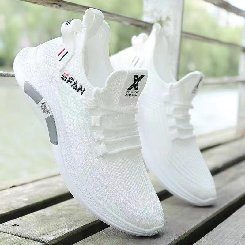 Breathable Men Shoes Trendy Lightweight Walking Flats Male Tennis Sneakers Outdoor Running Fitness Shoes Zapatillas Hombre