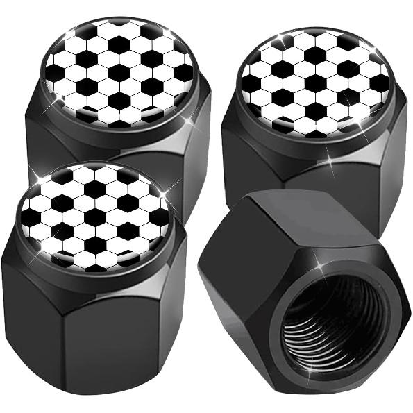 Tire Valve Stem Caps 4 Pack, Car Wheel Stem Caps,Aluminum Air Valve Covers Universal Fit for Cars, SUVs,Trucks, Bikes, and Motorcycles(Vintage n