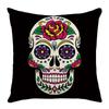 New Day of The Dead Skull Pillow Cover Skull Decoration Sofa Bedroom Pillow Cover Bedside Backrest