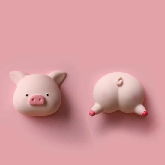 Animal Head and Tail Refrigerator Stickers Cute Panda Magnets Magnetic Stickers Refrigerator Decorations Diy Self-adhesive Sheet