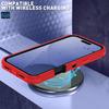 For iPhone 17 Pro Rugged Case PC + TPU Cell Phone Cover with Back Clip Kickstand