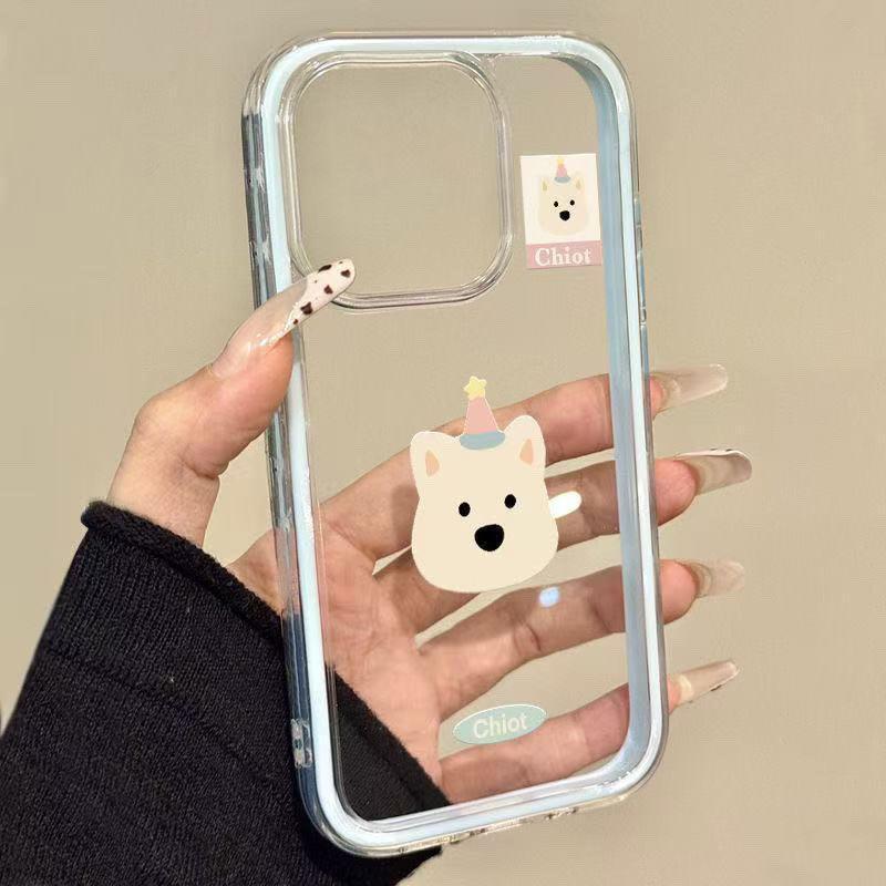 Star West Highland for IPhone16ProMax for Apple Phone Case 15/13/1 2/14 All-inclusive Soft Case 11