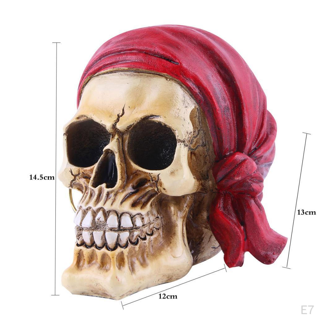 Collectable Resin Head Figurine for Home and Bar Pub Decor