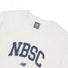 (WMNS) New Balance Big NBSC T-Shirt Asia Sizing 'White Blue' Women's AWT42313-CIC