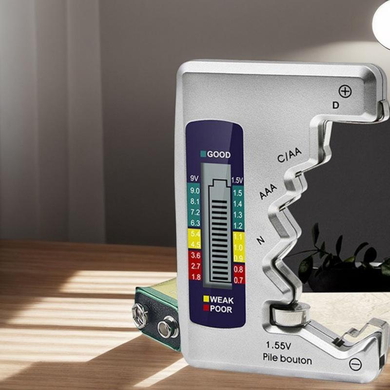 Batterietester Digital Kapazität Universal Taste Für Lithium N /AAA/CAA/D/1.5V Zellen Batterietester Checker Bt168 Leistung