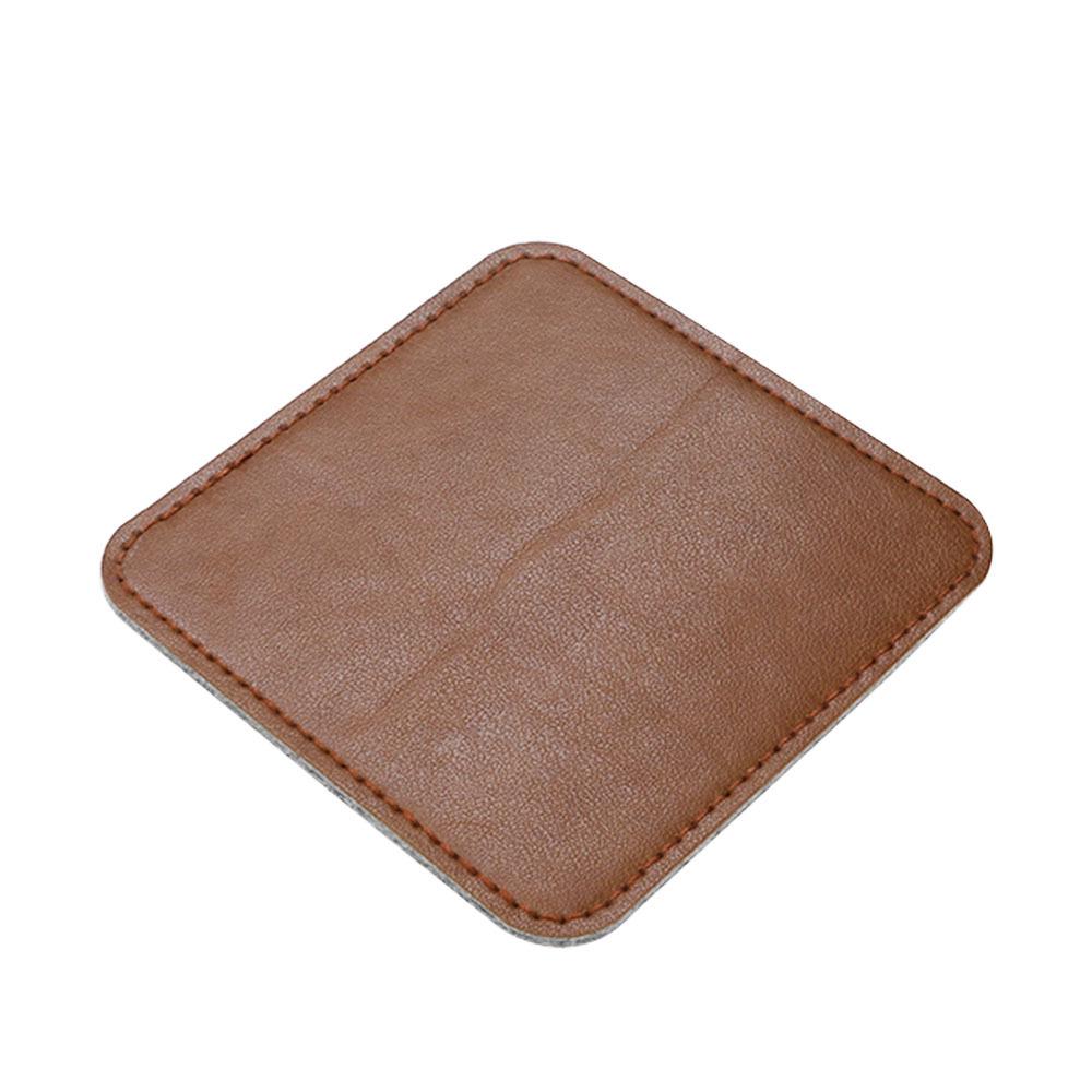 Square Heat-Resistant Waterproof Non-Slip Felt Coaster for Cups and Mugs Square