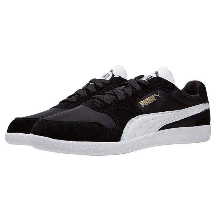 Puma Icra Trainer Low Top Sneakers Men Sneakers Black White 357564-02