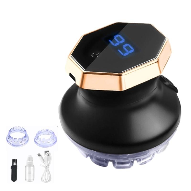 Professional Electric Hair Cutter Stainless Steel Blade Comfort Grip Rust Resistance Home Grooming Tool Easy Cleaning