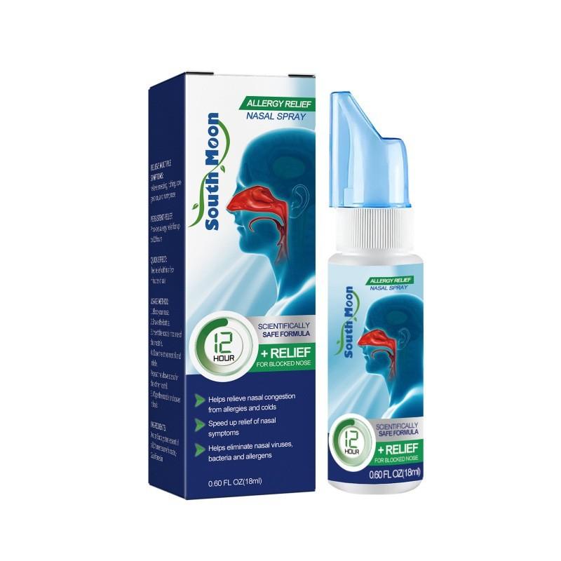 South Moon Nasal Spray For Relief From Stuffy Nasal Congestion And Clear Sinuses With 18ml Capacity