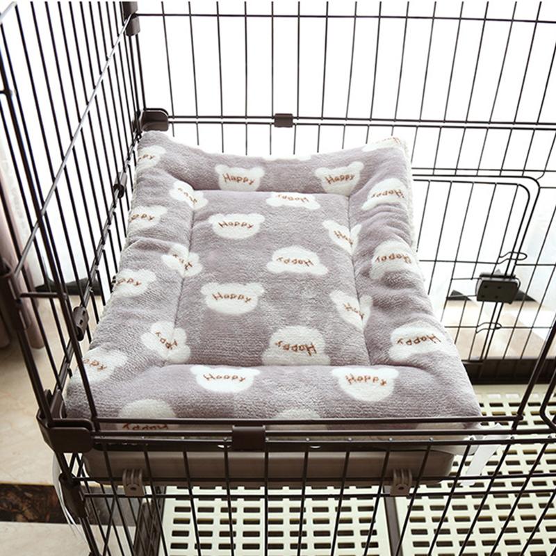 Washable Dog Bed Winter Thickened Dog Mat Pet Cat Soft Blanket Mat Home Mattress Warm Fluffy Mat Pet Supplies