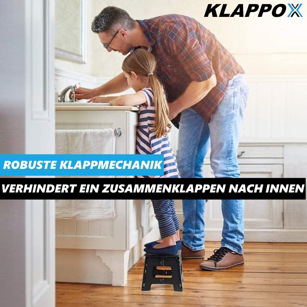 KLAPPOX Folding Stool Foldable Step Stool Stool Folding Step Folding Seat Step