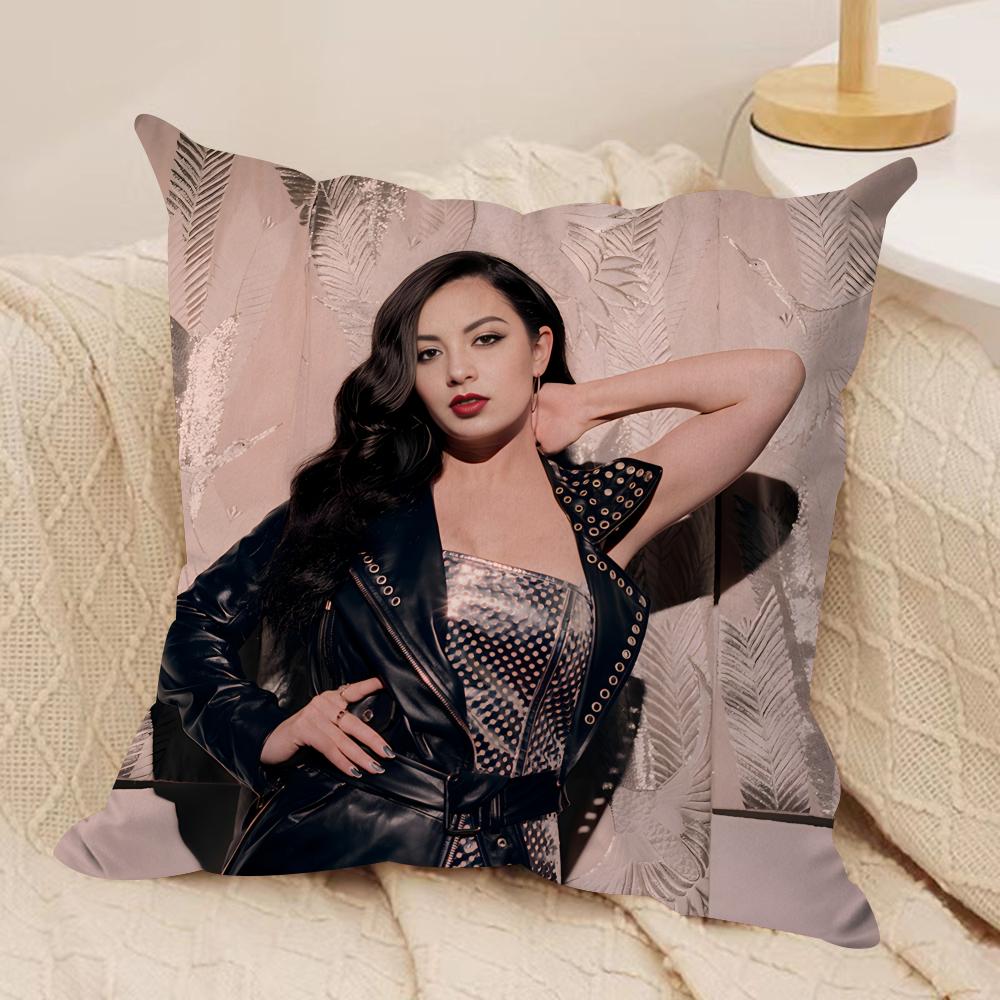 Luxury CCharli XCX Cushion Cover Silky Short Plush Invisible Zipper Dustproof Sofa Pillow Case For Home Decor
