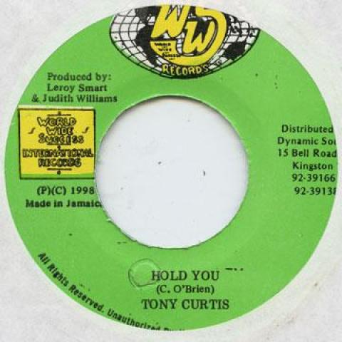 7inch Record TONY CURTIS - Hold You WWS 1998 Jamaica Reggae, Ska & Dub