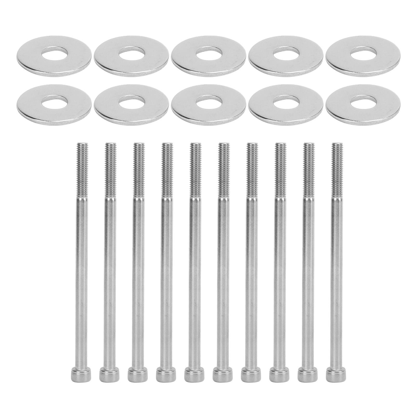 

Intake Manifold Bolts Stainless Steel Corrosion Resistant Replacement for Chevy V8 Engines