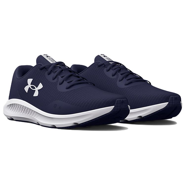 Under Armour Herren Laufschuhe Charged Pursuit 3 Tech Mitternachtsblau Weiß 3025424-400