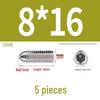 Stainless Steel Ball Plunger Set: M2.5-M16 Ball Screw Positioning Spring Plunger