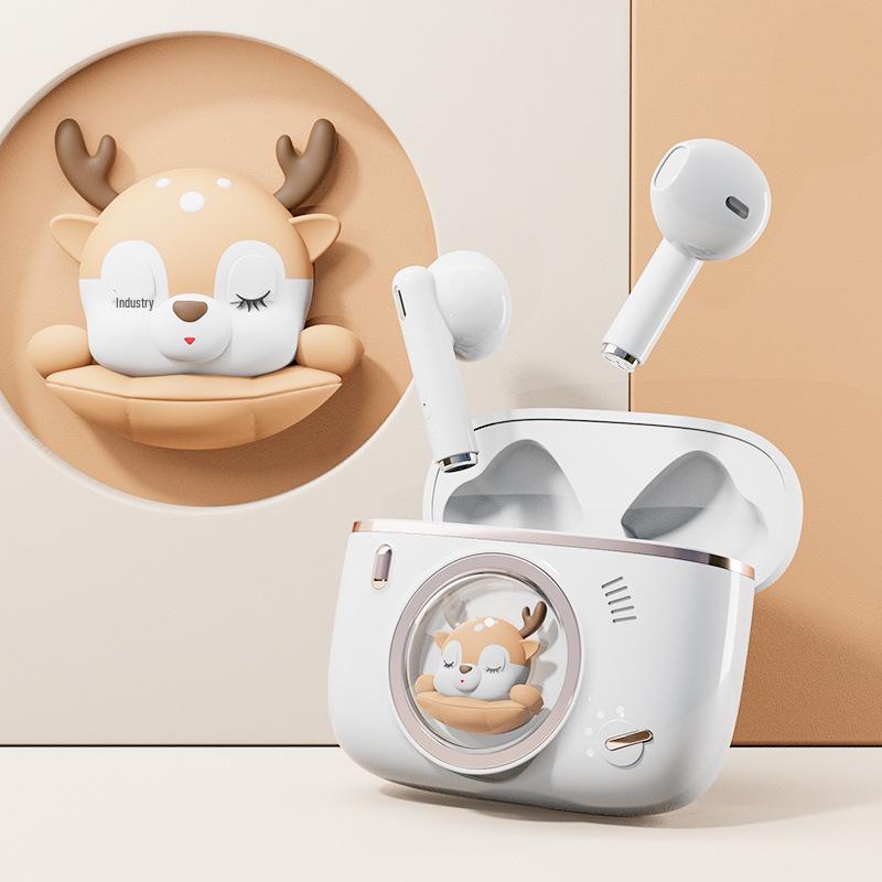 

Star Pet V5.3 Wireless Bluetooth Earphones, Cartoon Space Capsule Design, Mini In-Ear with Long Battery Life In-Ear