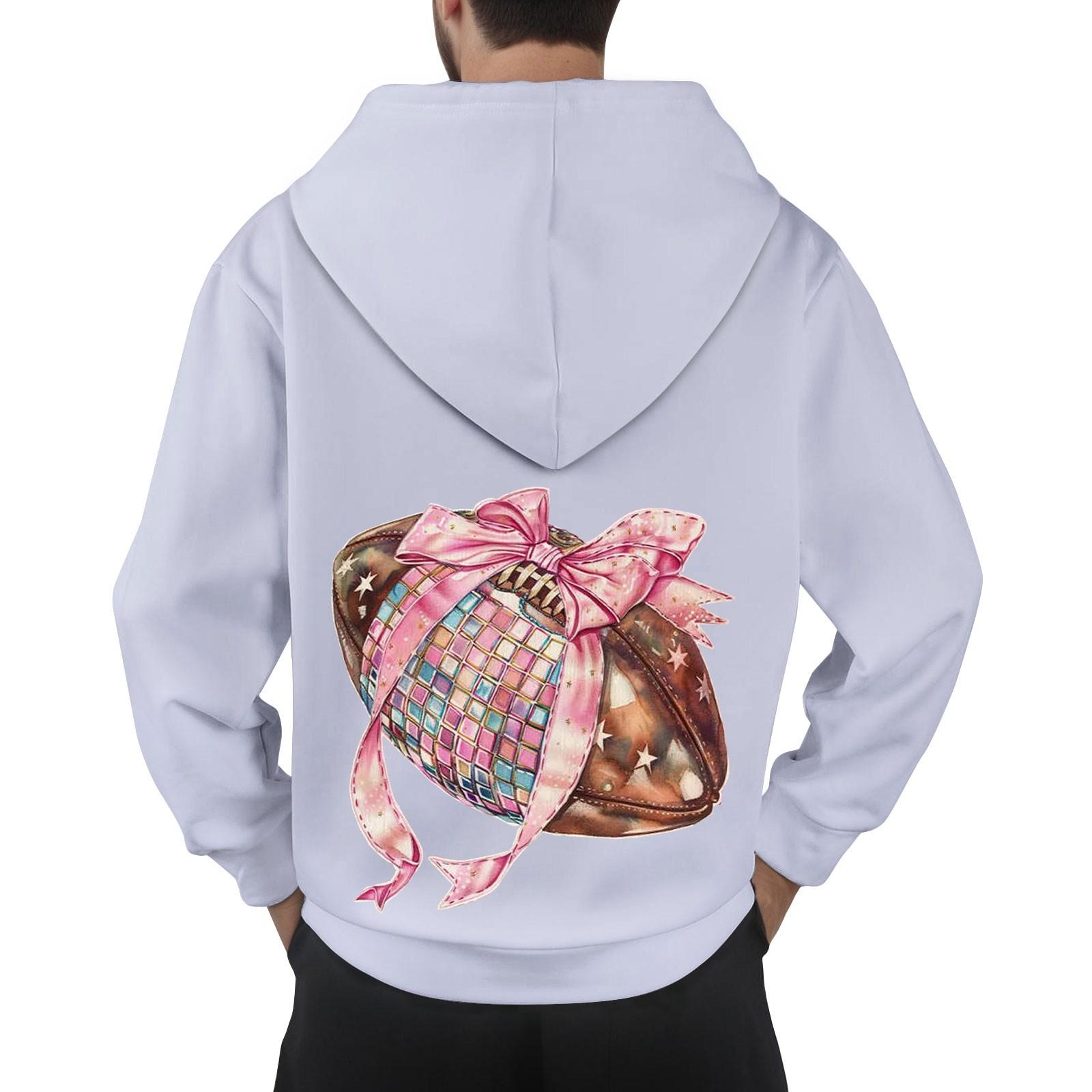 

Спортивный костюм с капюшоном, унисекс, одежда для бега, пуловер с длинными рукавами, толстовка с капюшоном XL белый