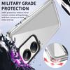 For Realme 10 Pro+ 5G Case Shock Absorbing PC+TPU Clear Protective Cover