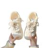 Versatile shoes thick baseplate shoes women's new spring and autumn students retro little white shoes