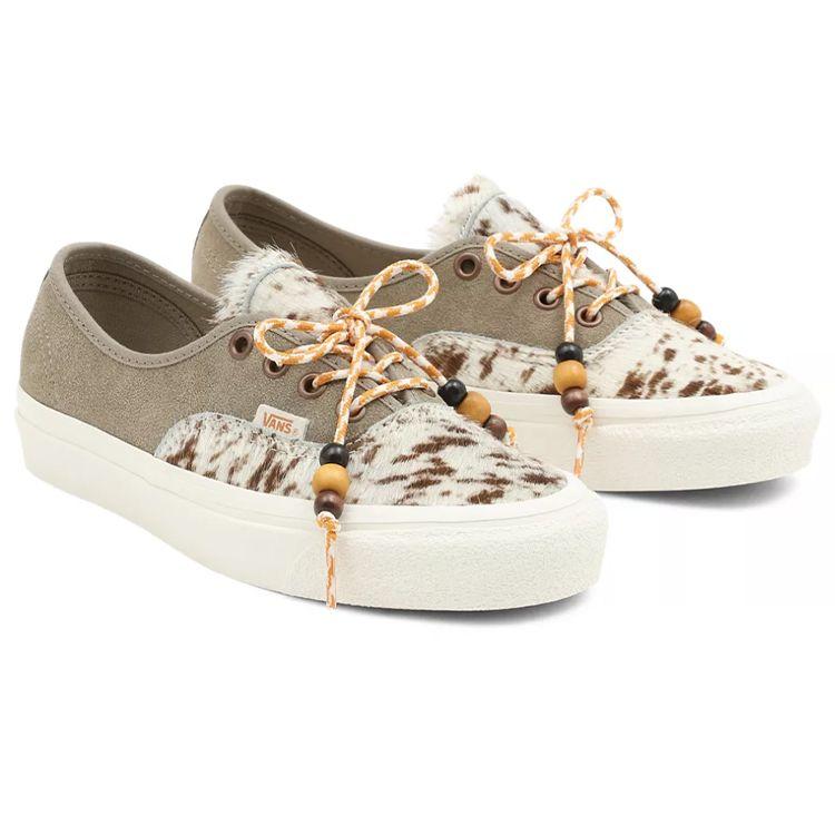 Vans Authentic 44 DX Cow Print Unisex Sneakers Brown Earth-Mesa Timber-Wolf VN0A5KX48EJ