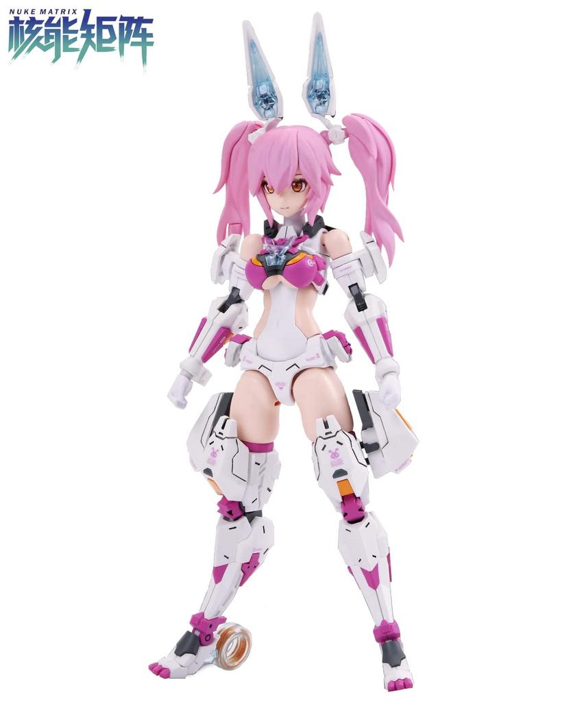 Doyusha NUKE MATRIX CYBER FOREST FANTASY GIRLS 2 REMOTE ATTACK BATTLE BASE INFO TACTICIAN LirlyBell scale Height 180mm plastic model 1/12 approx.