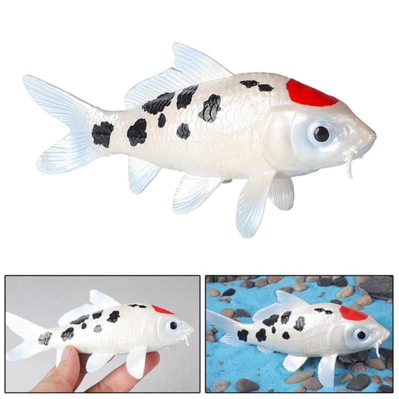 Collectible Goldfish with Playset Detailed Wildlife Figures for Imaginative Play Boys and Girls Home Decoration Ornament