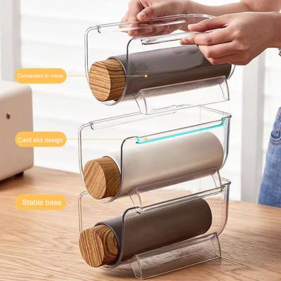 Stackable Cup Rack Multi-Tier Display Stand for Mugs Glasses Thermal Cups Sports Bottles Space-Saving Kitchen Counter Organizer