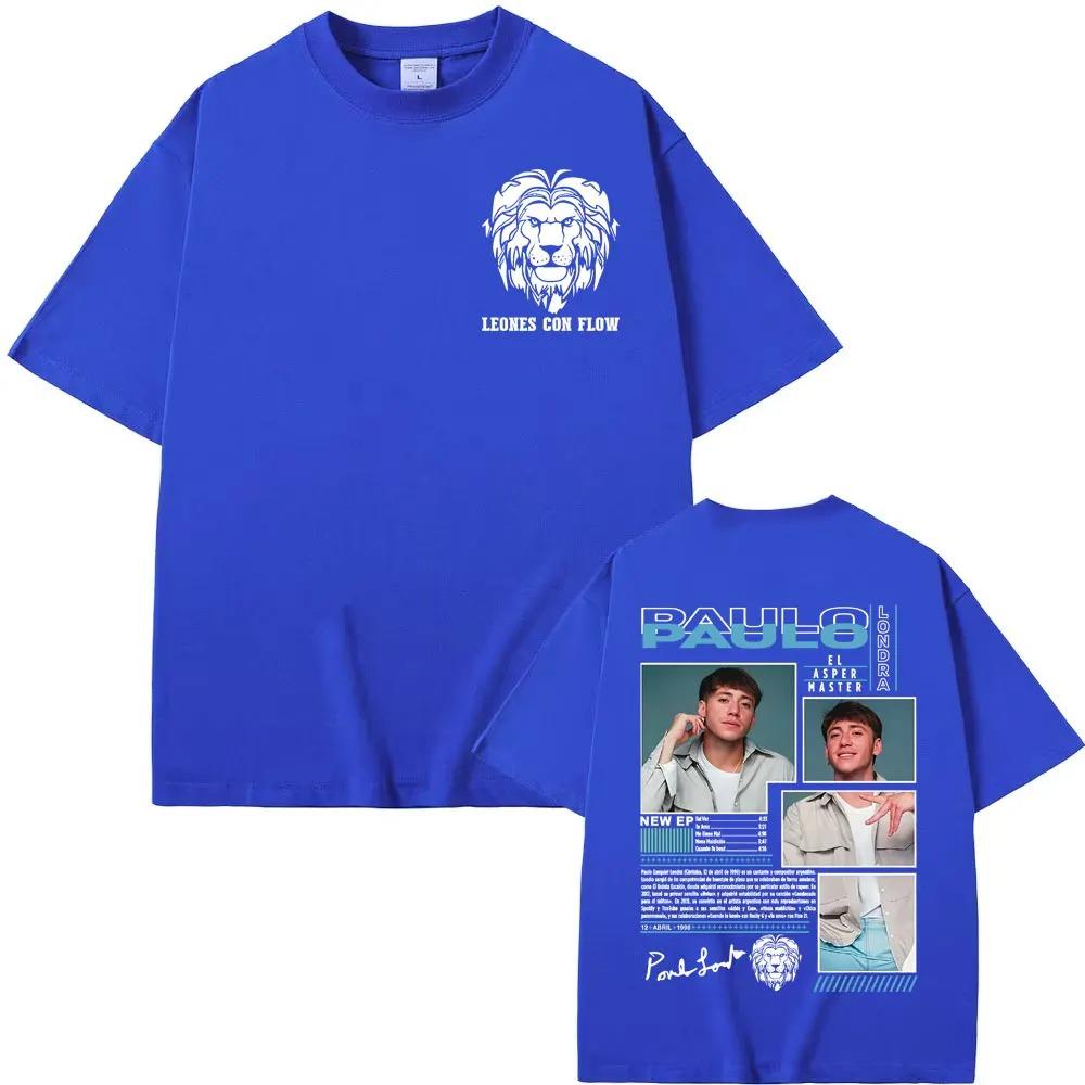 Paulo Londra Rapper El Asper Album Cover TShirt Mens Hip Hop Pop Music Trendy 100 Cotton Streetwear Women And Men Tshirt