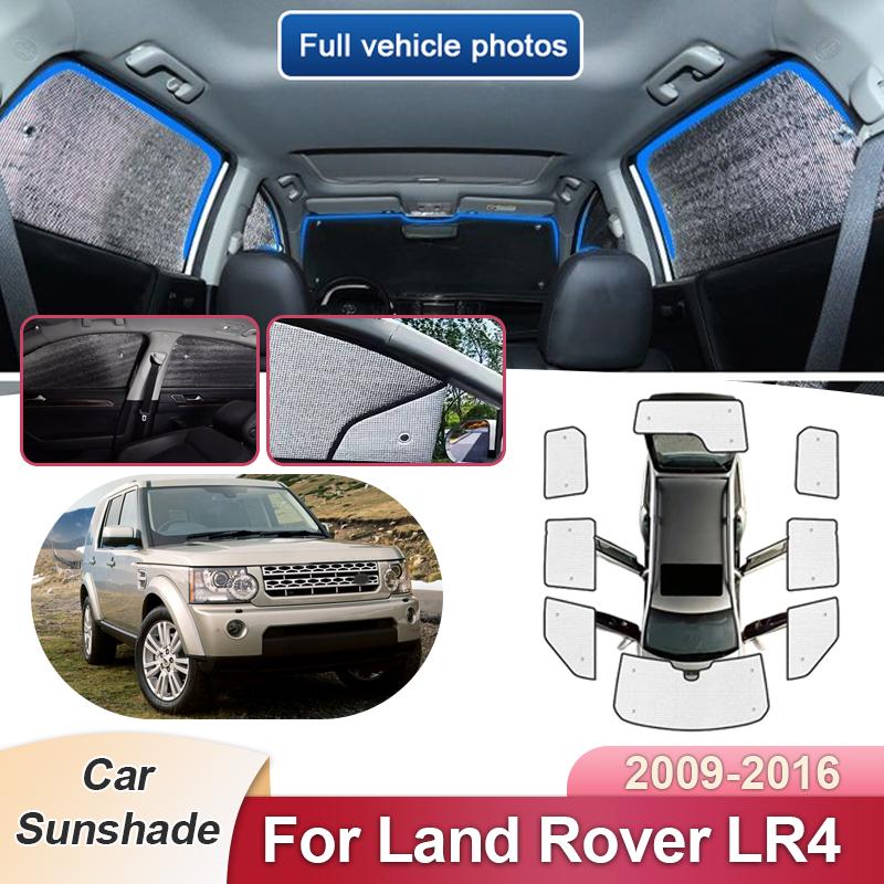 Car Sunshades For Land Rover Discovery 4 LR4 L319 2009 2010 2011-2016 Full Cover Windshield Visor Anti UV Sunshade Accessories