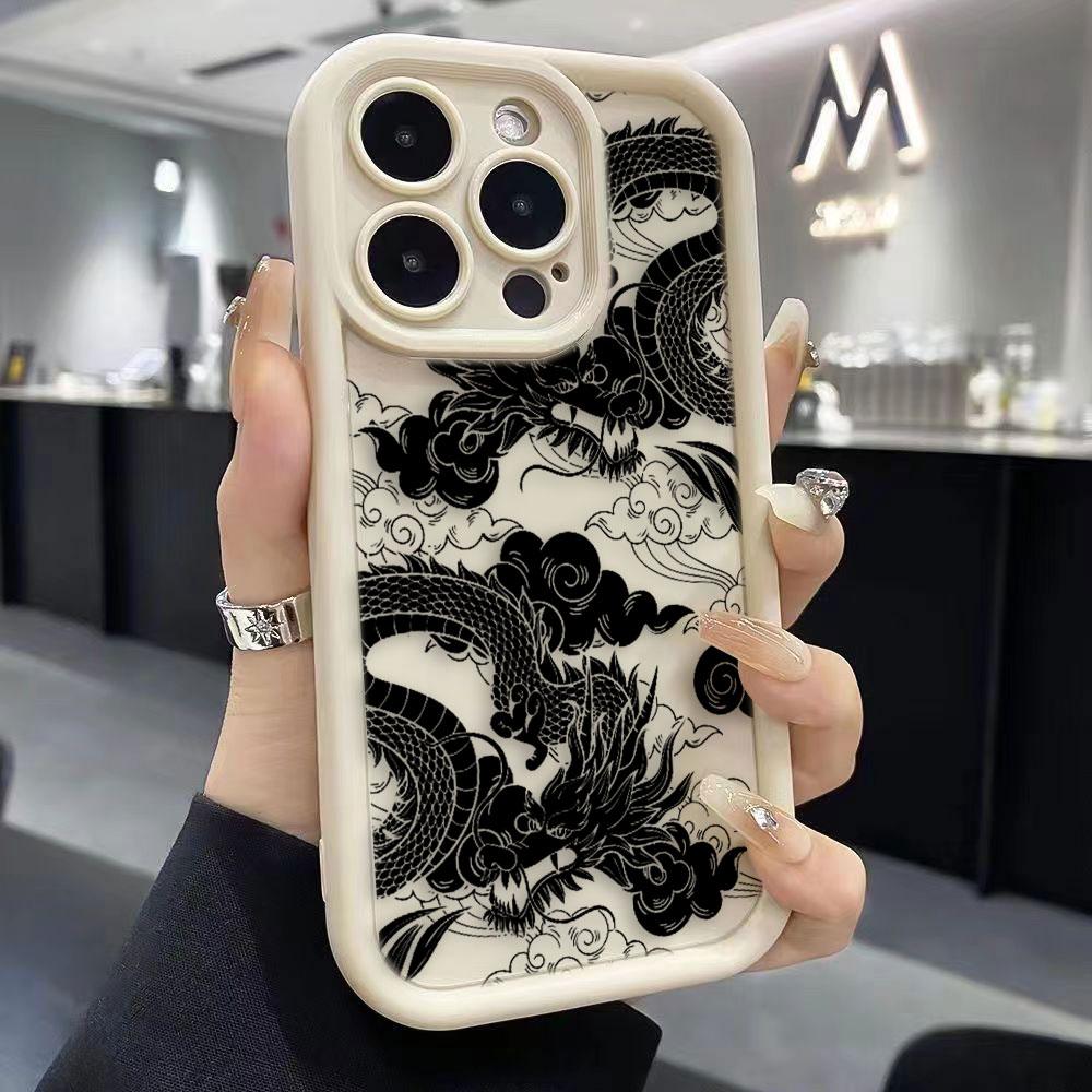Fashion Dragon Pattern Phone Case For Samsung A13 A15 A16 A17 A22 A23 A25 A32 A33 A35 A51 A52 A53 A54 A55 A71 A72 Cover