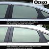 6Pcs/Set Car Pillar Post Glossy Piano Black for BMW 7 Series E65 E66 2001-2005 2006 2007 2008 Door Window Molding Cover Stickers