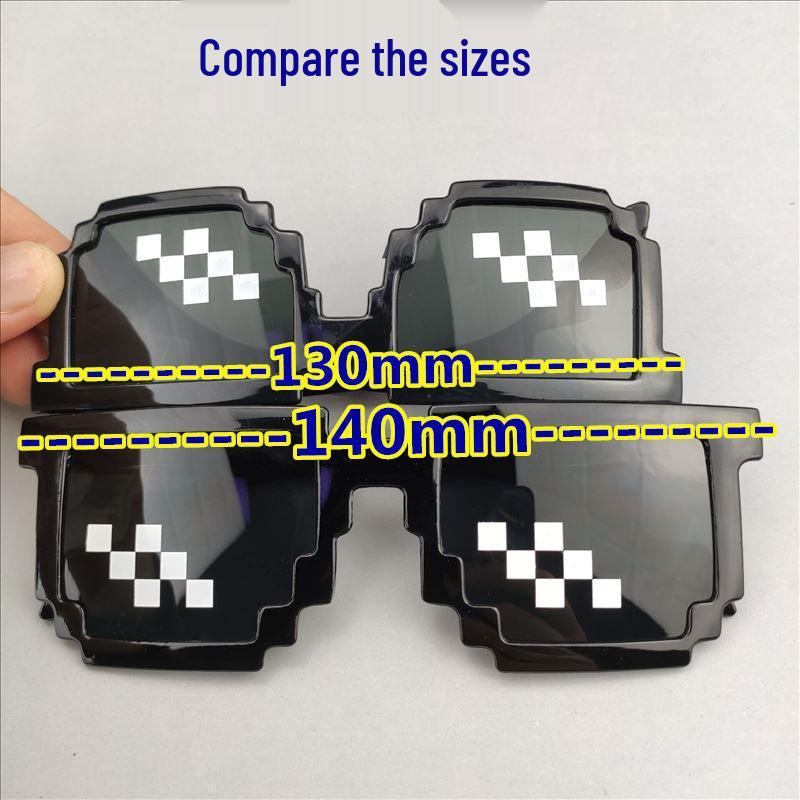 Mosaic Pixel Sunglasses Set for Kids - Boys & Girls