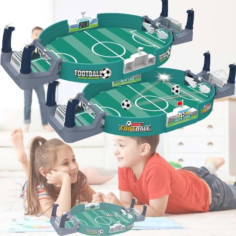 Exciting Tabletop Football Game For Kids With 2 Balls Interactive Soccer Field Toy