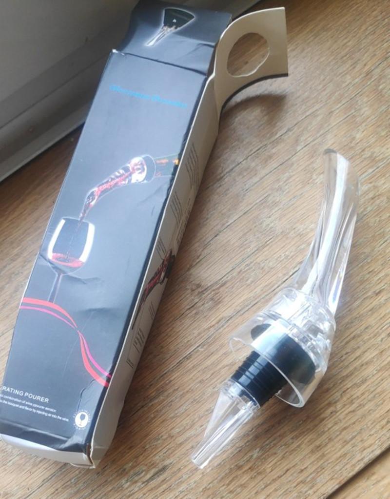 Professionel Magisk Rødvin Karaffel Hælder med Filter Stand Hurtig Luft Aerator Dispenser til Hjemmemåltider Bar Væsentligt Sæt