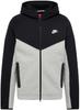 Jacke Nike Tech Fleece Windrunner (FB7921) dunkelgrau Heidekraut/schwarz/weiß