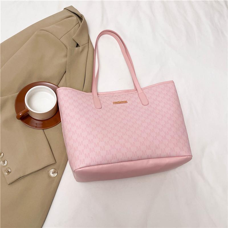 Urban Minimalist Pu Tote Bag For Women With Large Capacity And Zipper Closure For Daily Use