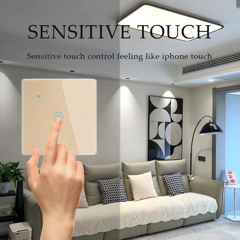Graffiti EU Smart WiFi Touch Switch with Alexa Voice Control