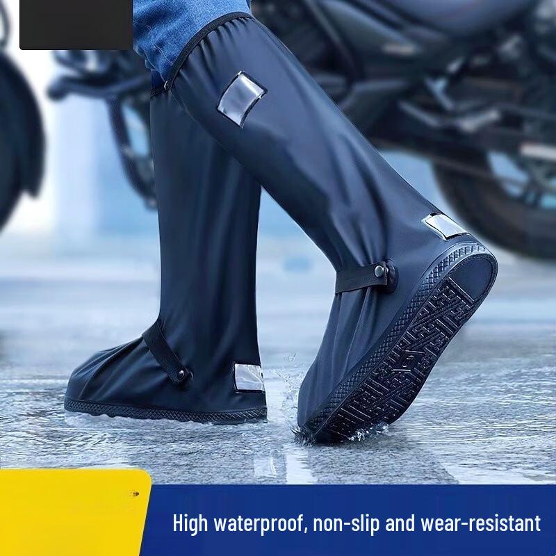 MDNG Non-Slip High-Top Rain Shoe Covers