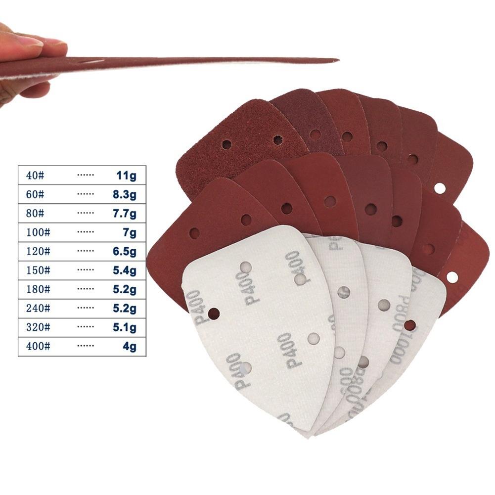 Efficient 140*90mm Triangle Sanding Discs for Rough and Fine Sanding