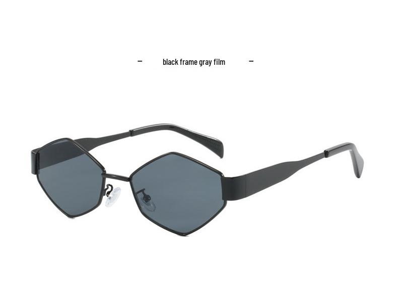 2024 Trendy Women's Diamond-Styled Metal Sunglasses - European & American Street Fashion